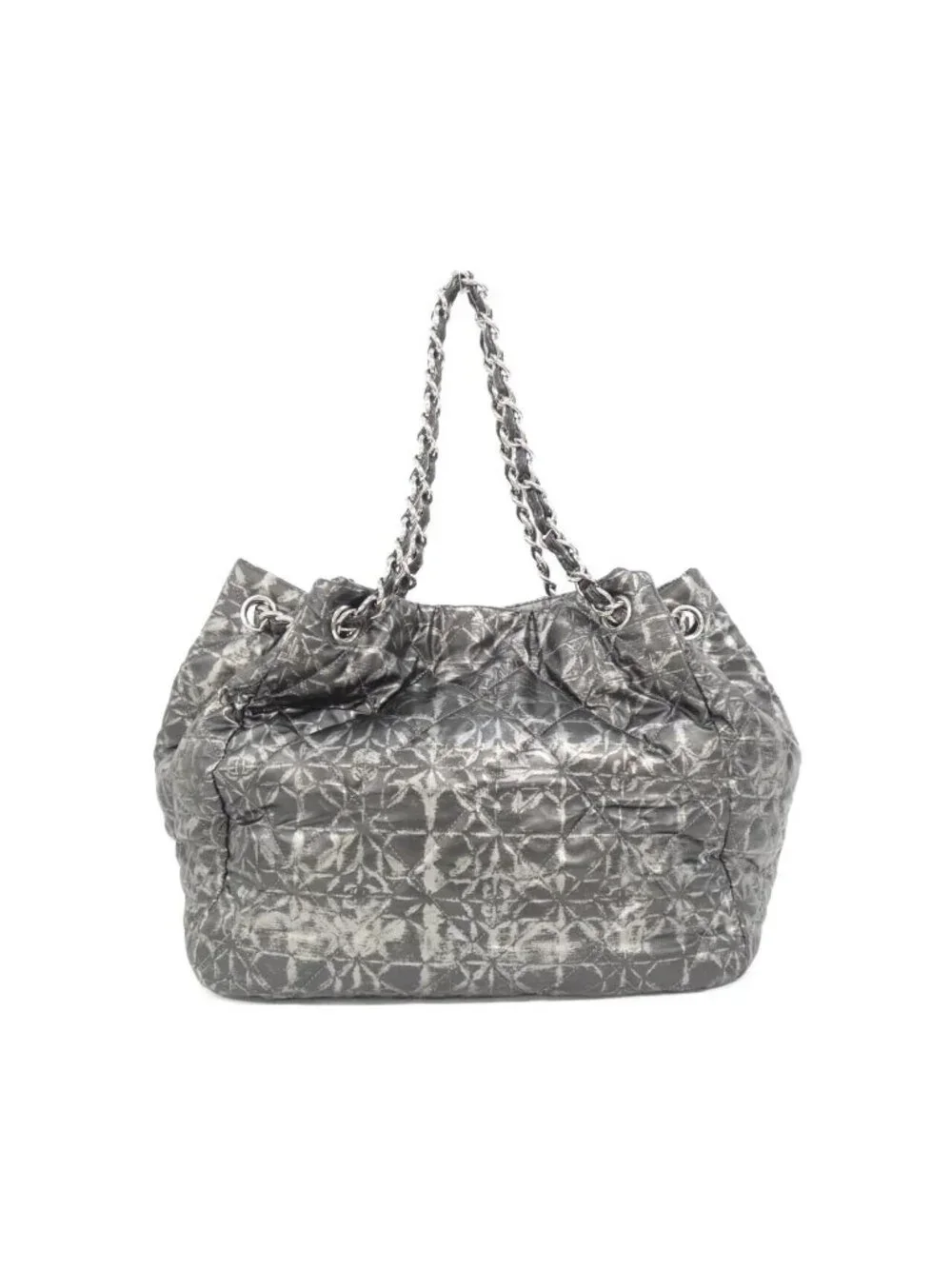 Chanel Bag Handbag Silver